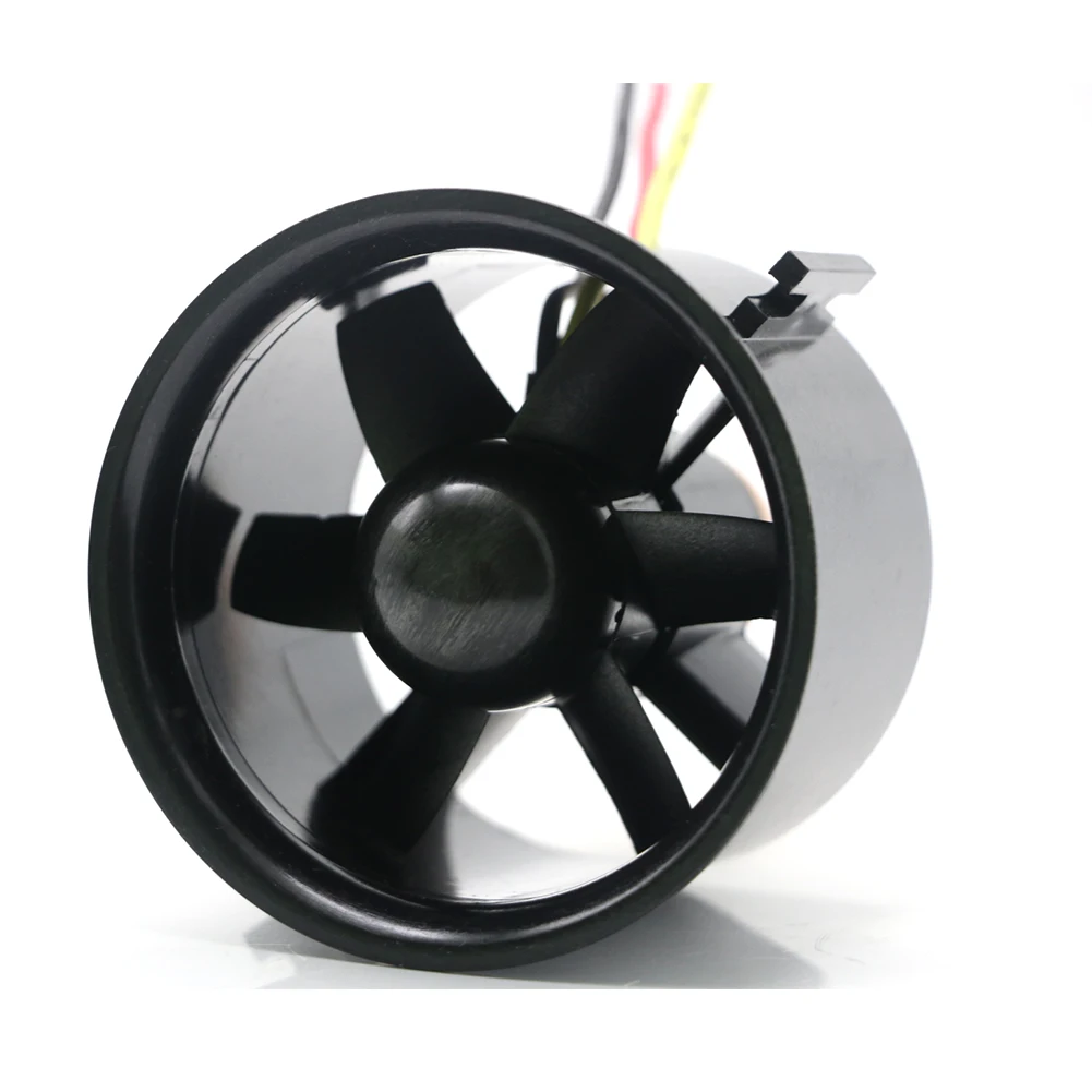 QX-MOTOR 70 мм 6 лезвий Ducted Fan EDF с 2822 3000KV Motor Brushless для радиоуправляемых моделей