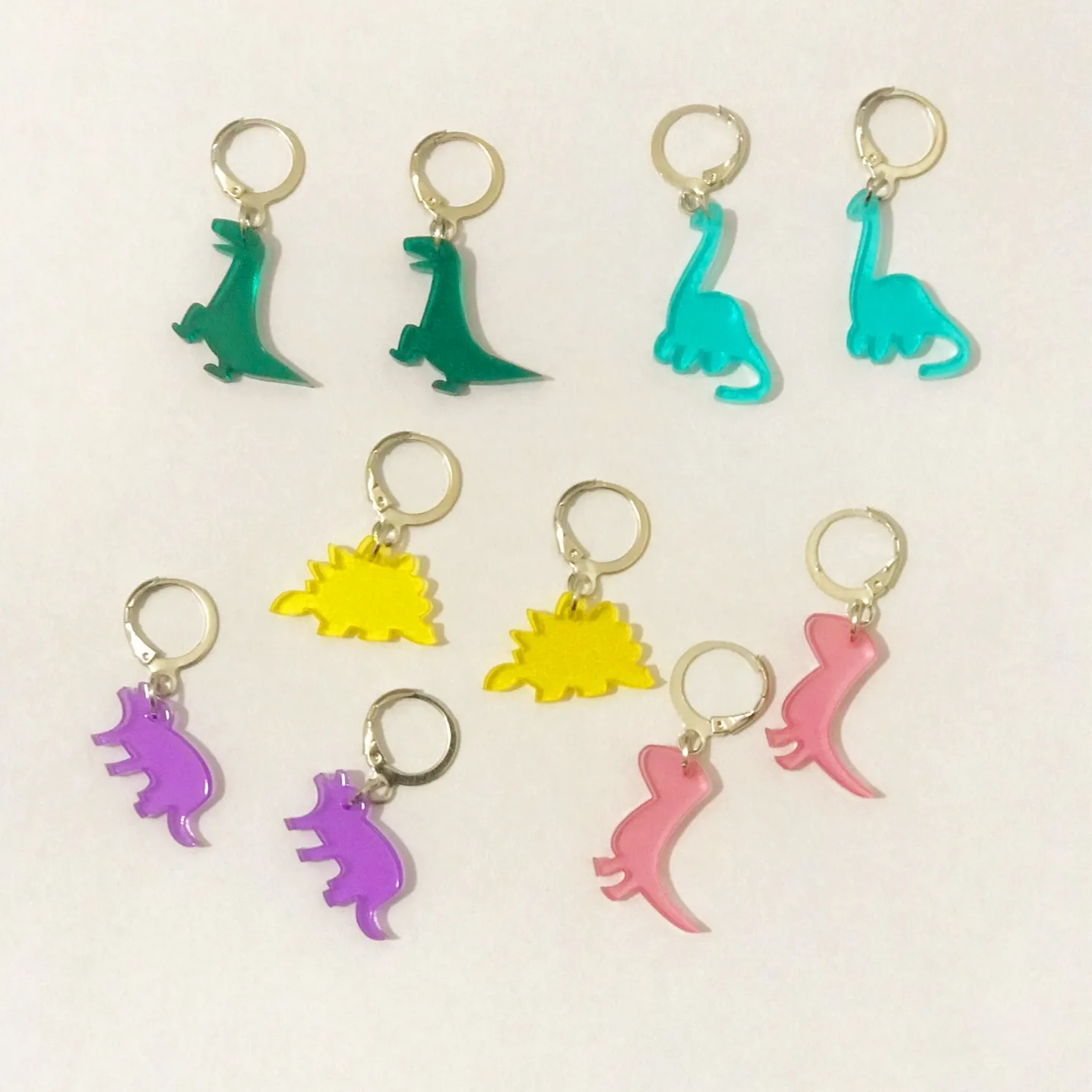 

Novelty Earrings Korea Earrings Novelty Jewelry Minimalist Dinosaur Small Dinosaur Earrings Accessories