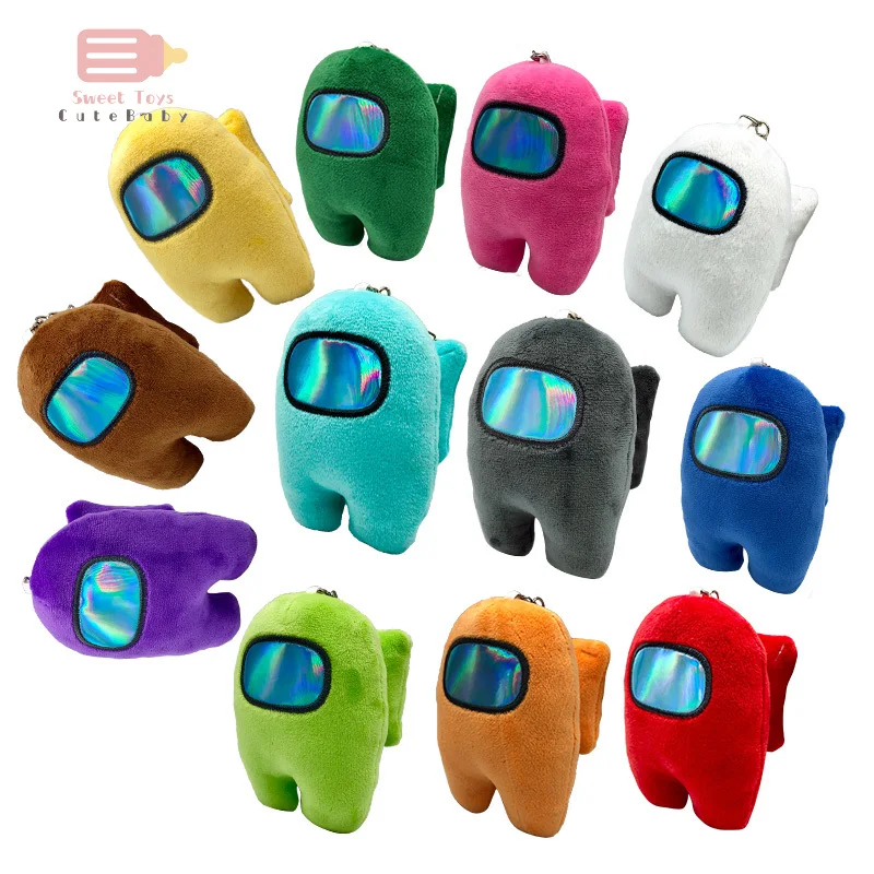 

Among Us Hot Game 10CM Among Us Plush toys Dolls Cartoon Toys game Anime Figure Multicolor Doll Figure Model Christmas Gifts