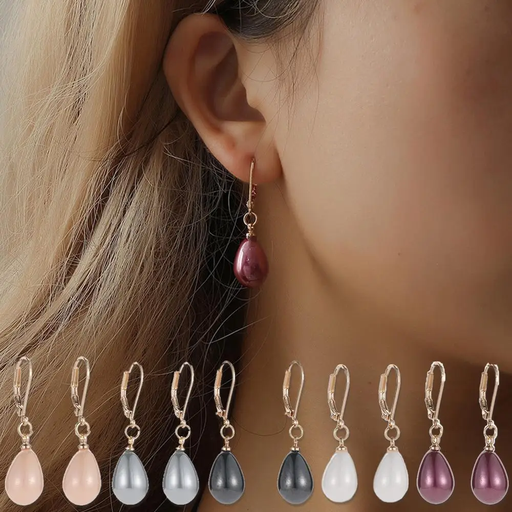 Модные длинные жемчужные серьги в стиле ретро барокко элегантные креативные