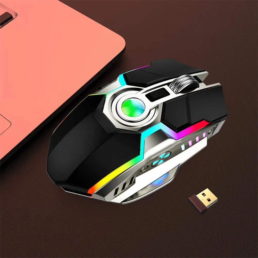 

2.4GHz Wireless Mice With USB Receiver Gamer 1600DPI Optical Mouse For Computer PC Laptop Computer Mice Gaming Laser