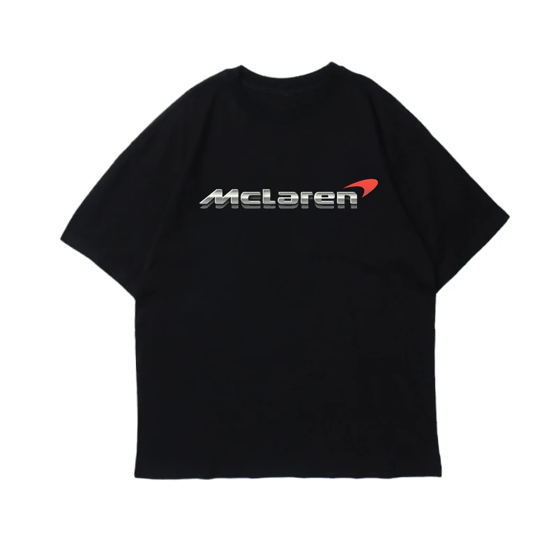 

Vintage Sports Car Print T-Shirt Super Runner LOGO Street Style Men And Women Round Neck Short Sleeves Oversized Tops Tees