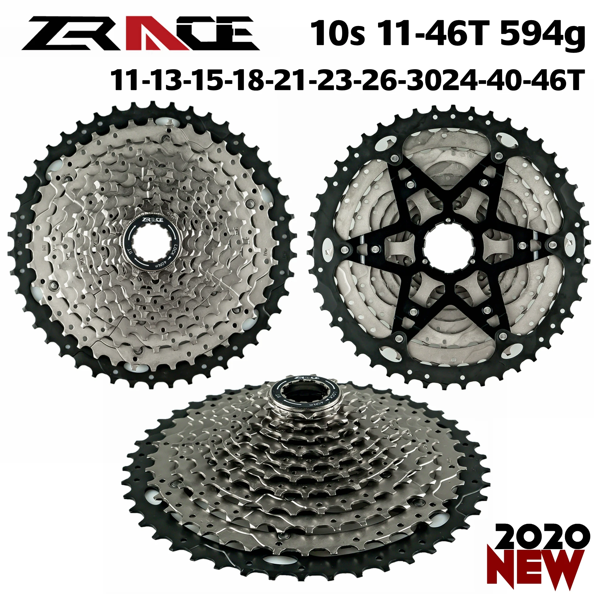 Zracing велосипедная кассета 11 скоростей MTB велосипед freewheel 46T / 50T 52T бесплатный