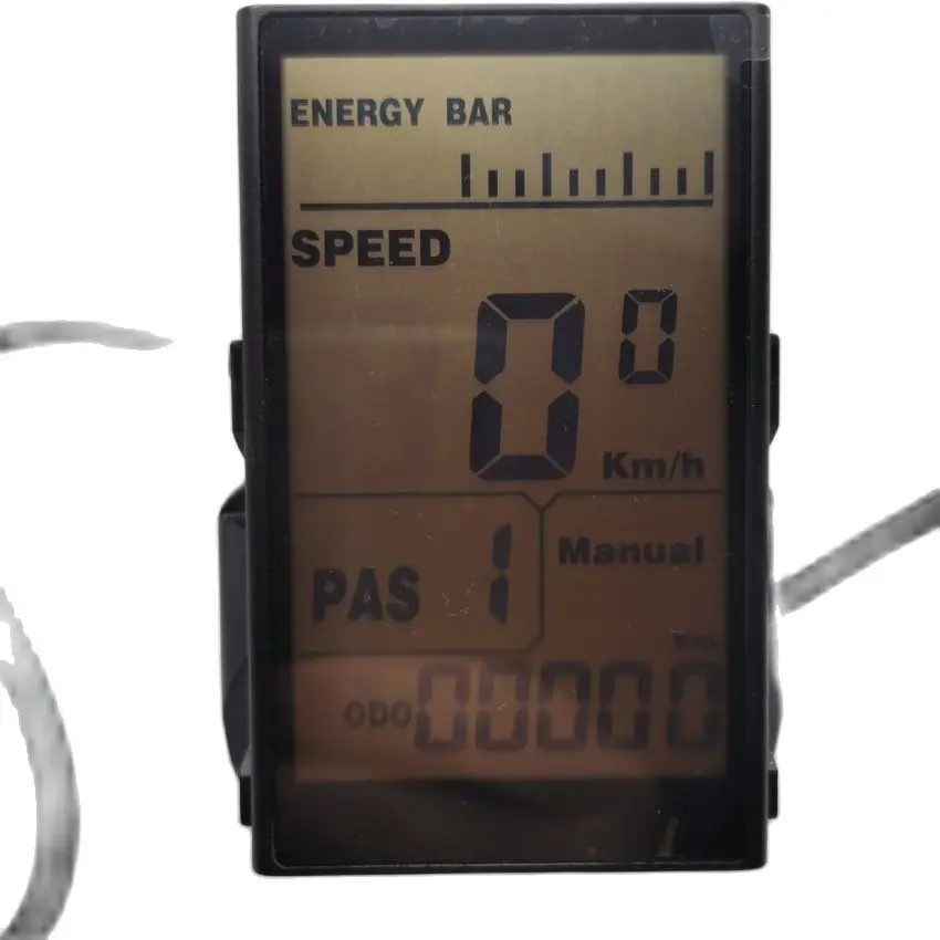 

NOKEE KING-METER LCD Display N3 Button USB Port Electric Bike Digital Computer Pannel Bicycle Speedometer 24v 36v 48v CE IP65