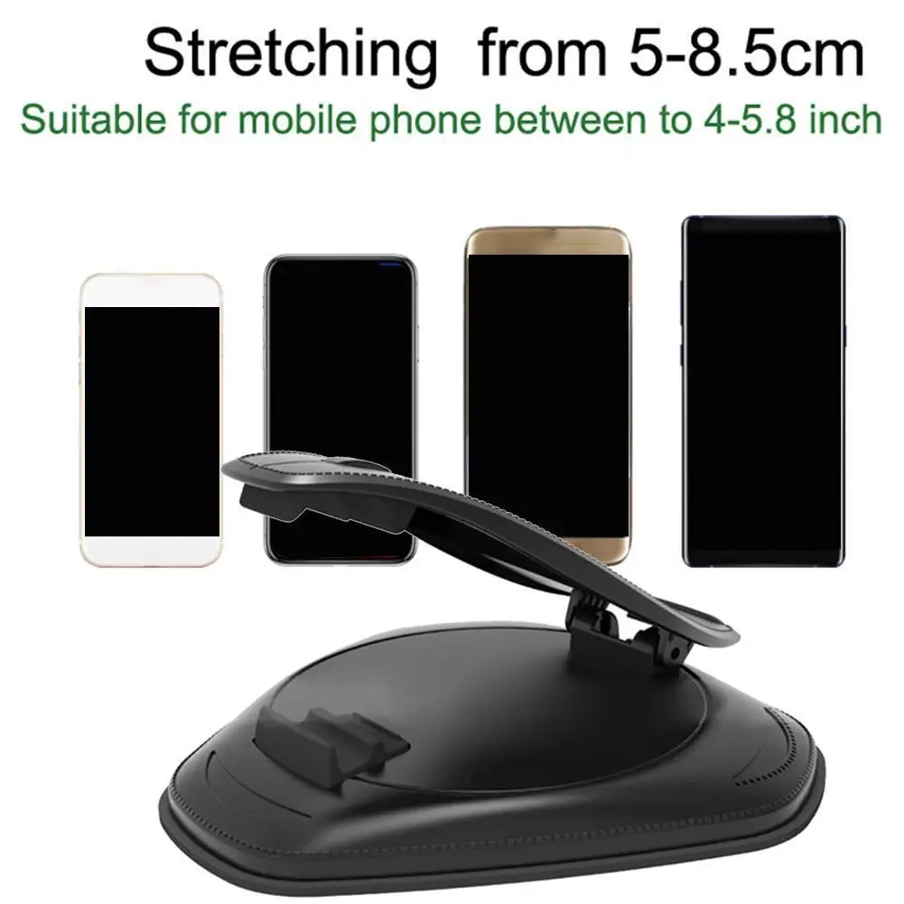 

Universal Car Phone Holder Clip Automobile Dashboard Navigation Center Support Mobile Bracket Stand Phone Car Holder Consol X8J6
