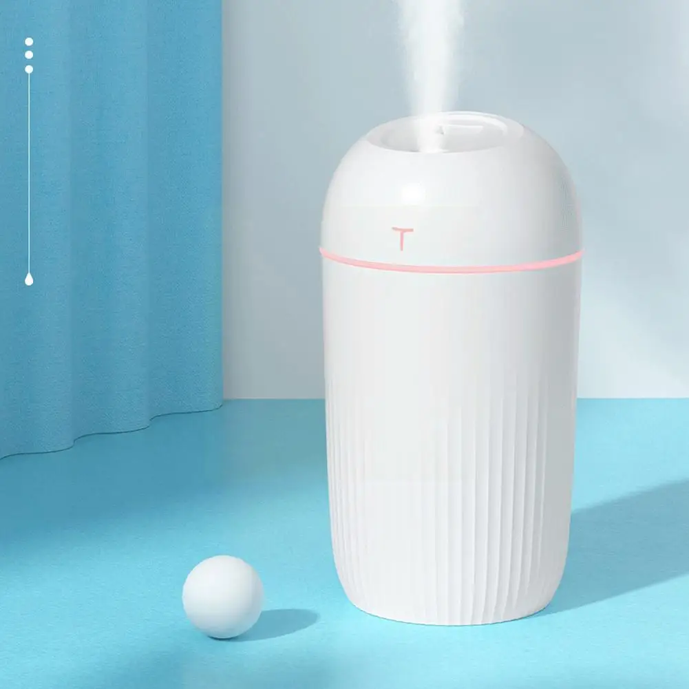 

400ML USB Ultrasonic Air Purification Portable Household Continuous/ Intermittent Hours Spray Work Humidifier For 8-12 Y5P9