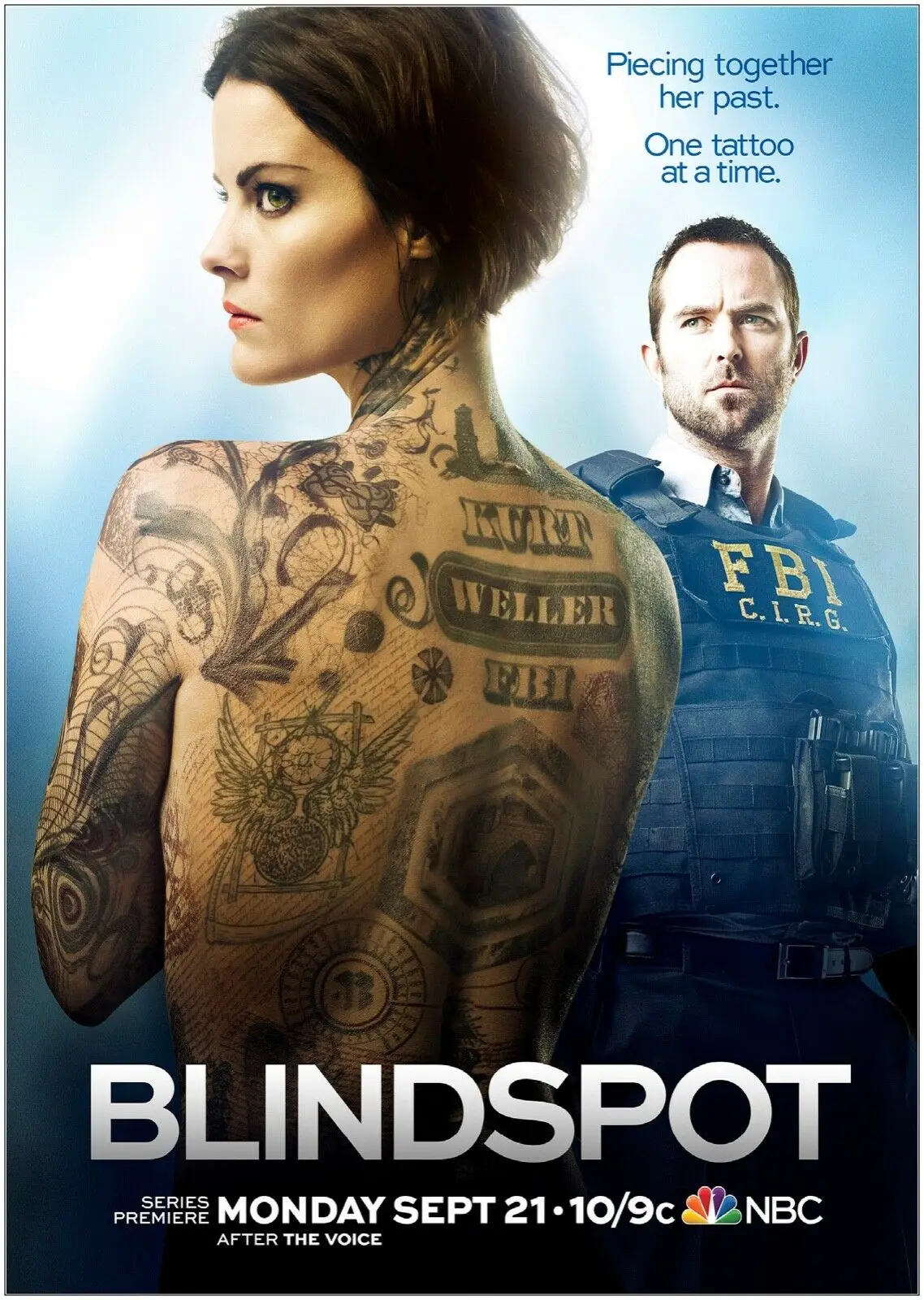 

Blindspot TV Show Art Silk Poster Print 24x36inch