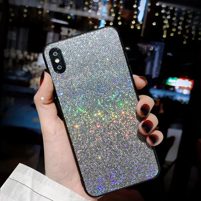 Чехол для Xiaomi Redmi note 9 Pro с блестками ТПУ чехол телефона цветными 8T 7 8A 9A mi 10 POCO X3