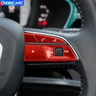 Наклейки на кнопки рулевого колеса для стайлинга автомобилей, для Audi A3, A5, Q3, Q5 2020-2021