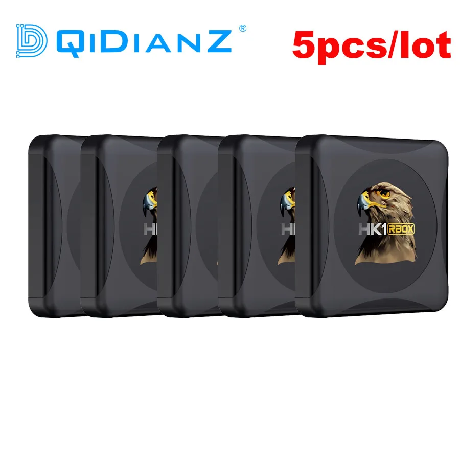 5 шт. R1 Мини ТВ бокс Android10 4 Гб 64 Rockchip RK3318 USB3.0 1080P H.265 4K 60fps Google Player Store Youtube HK1 RBOX