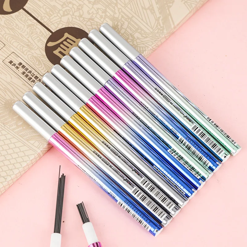 

48 Boxes 2B Lead Refill for Mechanical Pencil School Supplies Kawaii Stationery Pencil Lead 0.5mm 0.7mm Writing Accessories