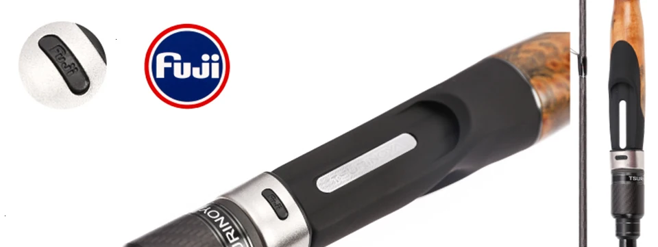 TSURINOYA AGILE FUJI кольцевая удочка для рыбалки 1,95 м/2,01 М L/ML наконечник Сверхлегкий углеродное волокно ручка Карп спиннинг Литье удочка