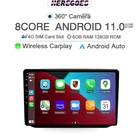 Автомобильный радиоприемник DSP 2Din Android 11,0 для Skoda Fabia 2 2007-2014 GPS-навигация 4G + Wifi Carplay Стерео Аудио мультимедийный плеер RDS