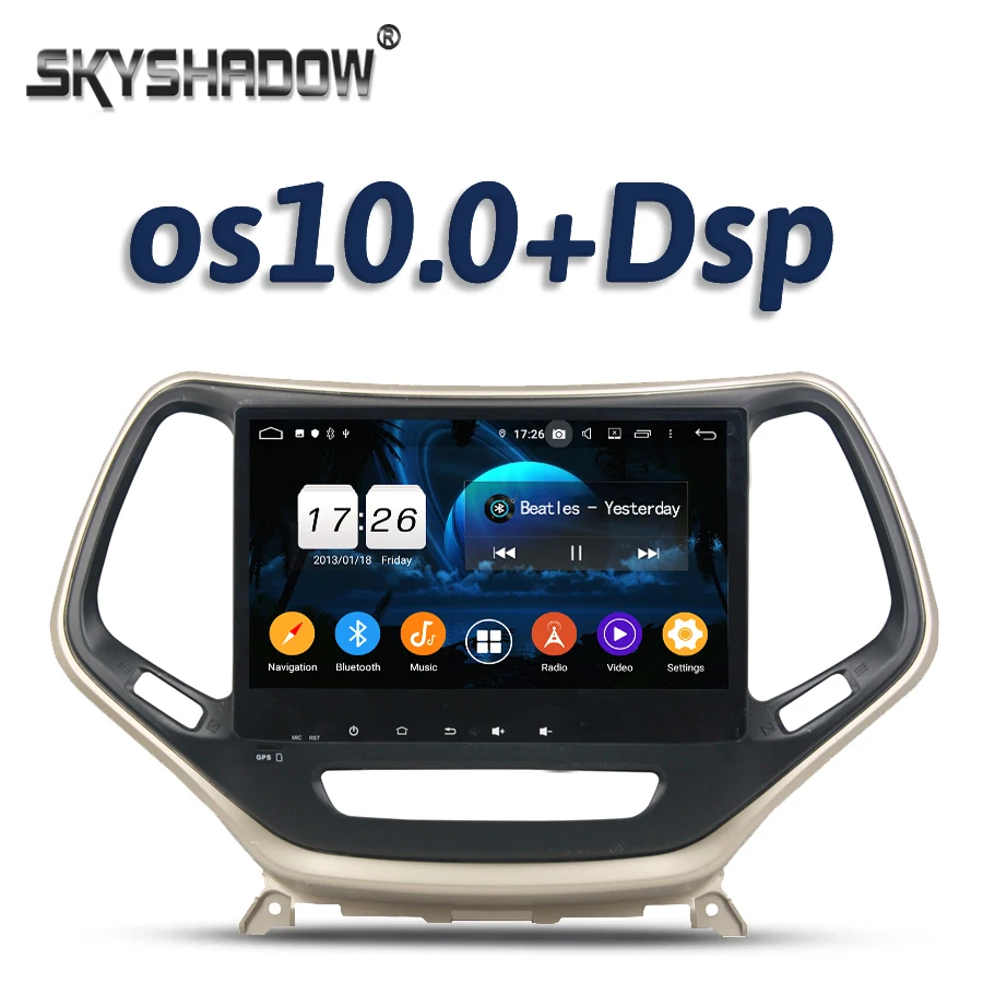 DSP 10 1 &quotIPS Android 2 Гб RAM 16G 4 ядерный автомобильный DVD плеер GPS Map RDS радио wifi Bluetooth 5 0 для