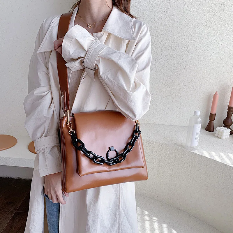 

Для женщин, сумка в руку, женские сумки 20019 Винтаж Новая модная сумка-мессенджер в Корейском стиле Дизайнерские Большие Ёмкость акриловые Ре...