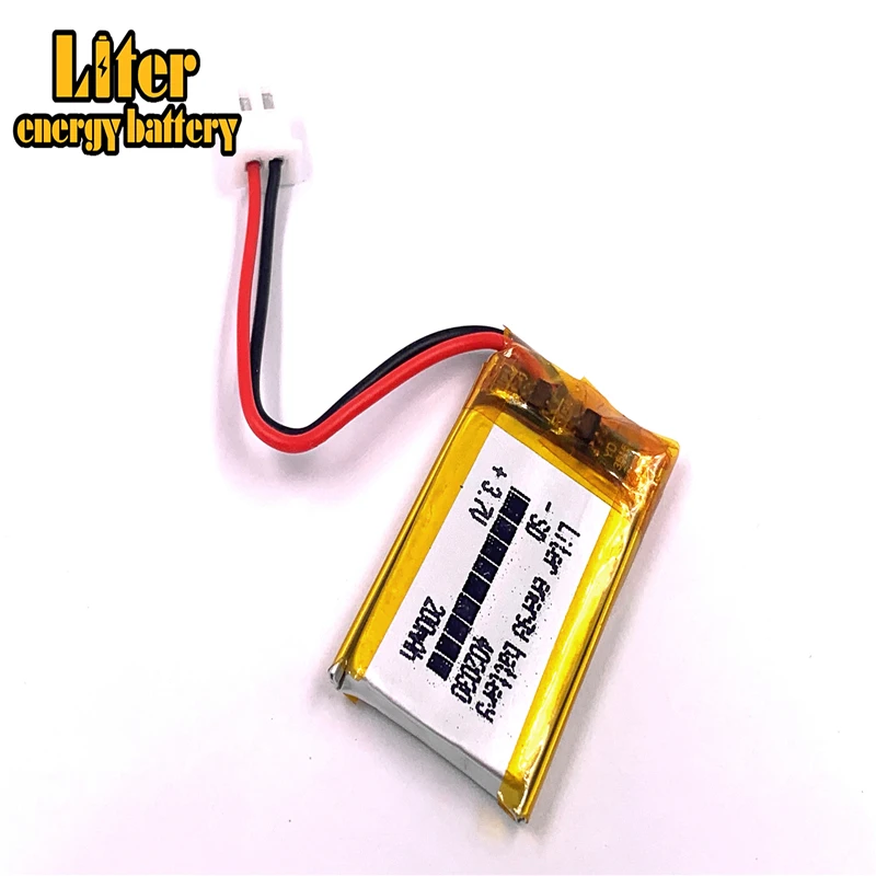 XH2.54 200mAh 402030 3 7 V гарнитура с литий полимерной батареей Bluetooth клавиатура диктофон