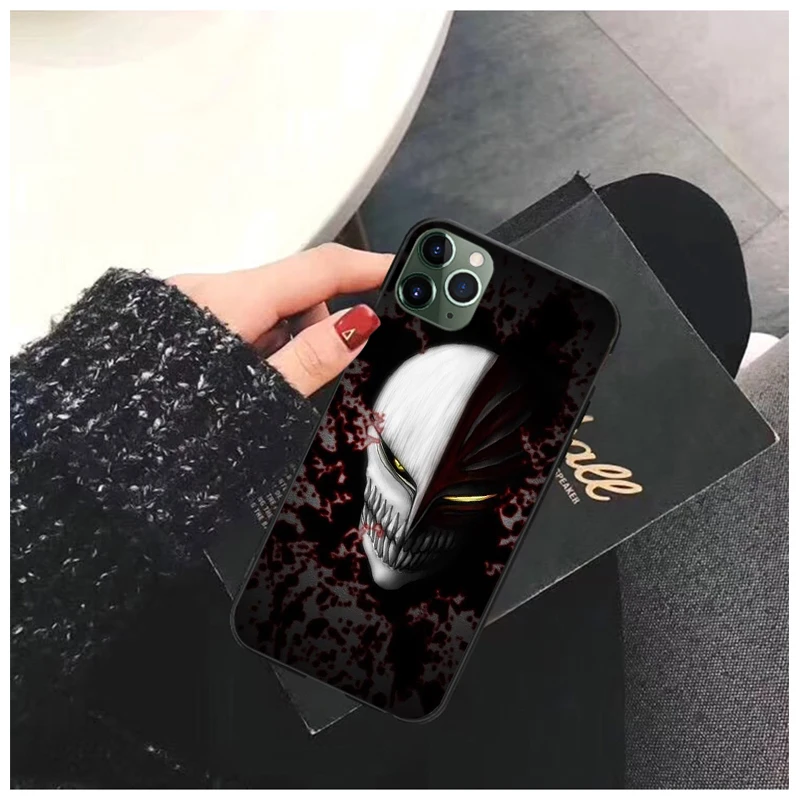 Чехол для телефона Ichigo Kenpachi отбеливающий с рисунком манги iPhone 11 13 12 Pro Max чехол XS MAX