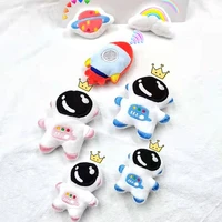 10pcslot astronaut planet rocket dolls patches appliques for craft clothes socks sewing supplies diy hair clip accessories