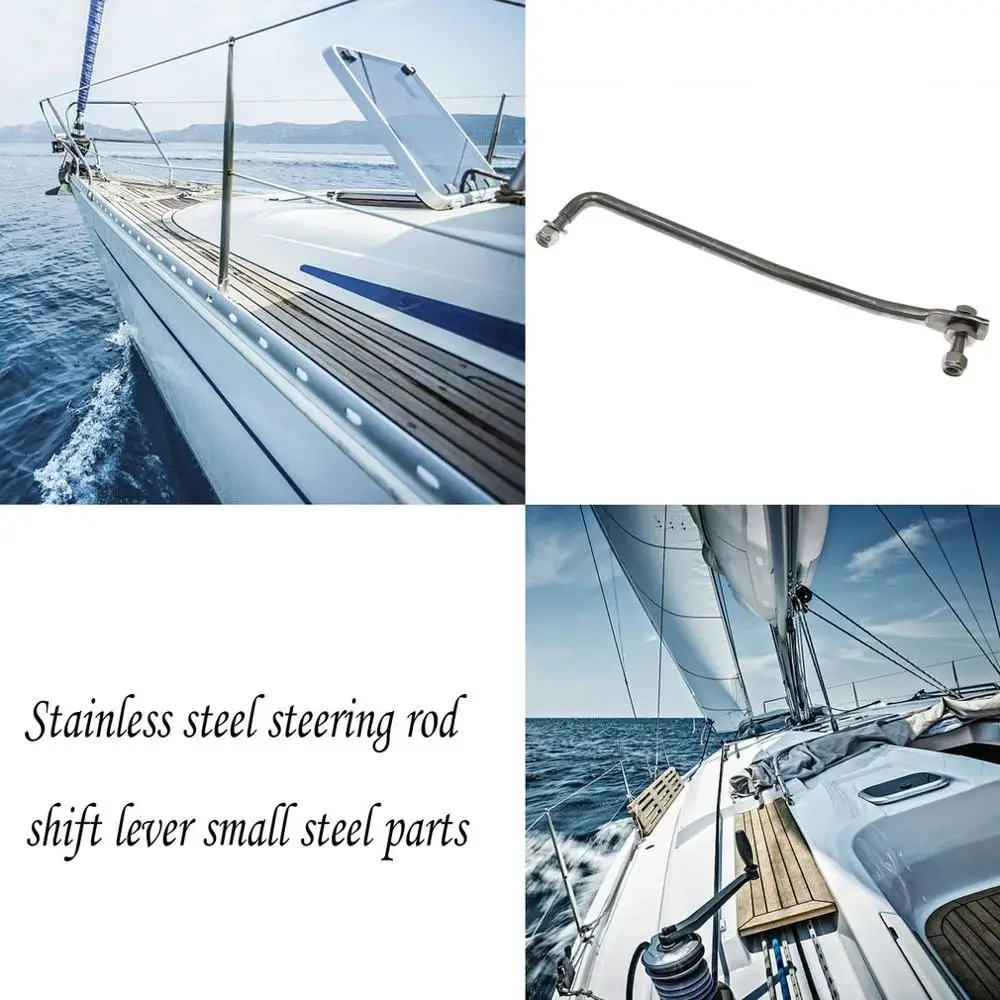 

QY-202931 Universal 30-60 HP Outboard Motor Stainless Steel Steering Rod Small Steel Parts Engine Steering Linkages
