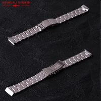 heimdallr watch parts solid brushed 20mm width stainless steel bracelet for turtle 6105 diver watch