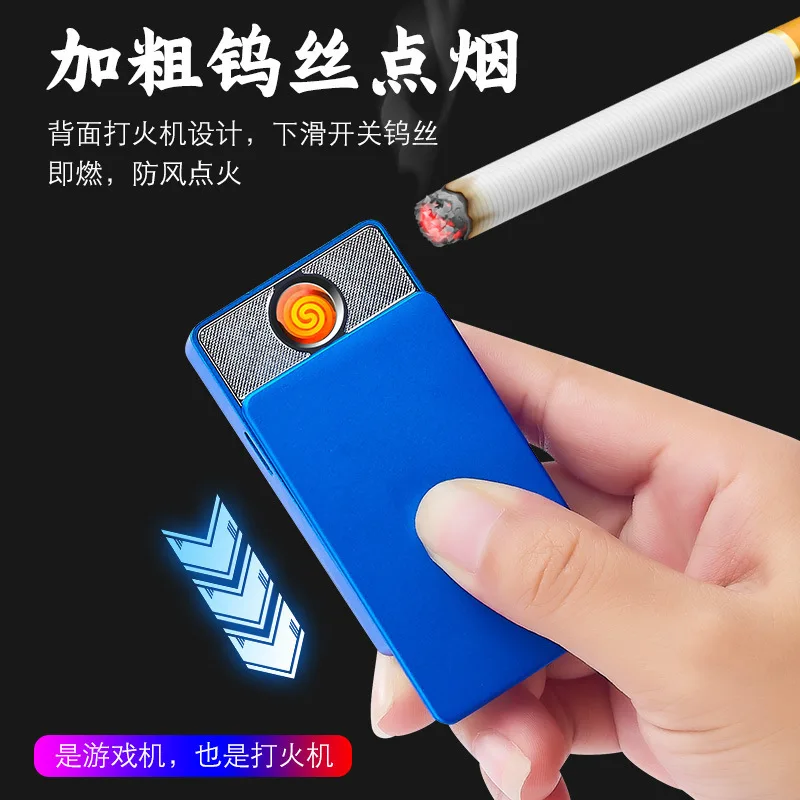 Электронная USB зажигалка для игровой консоли заряжаемая Вольфрамовая