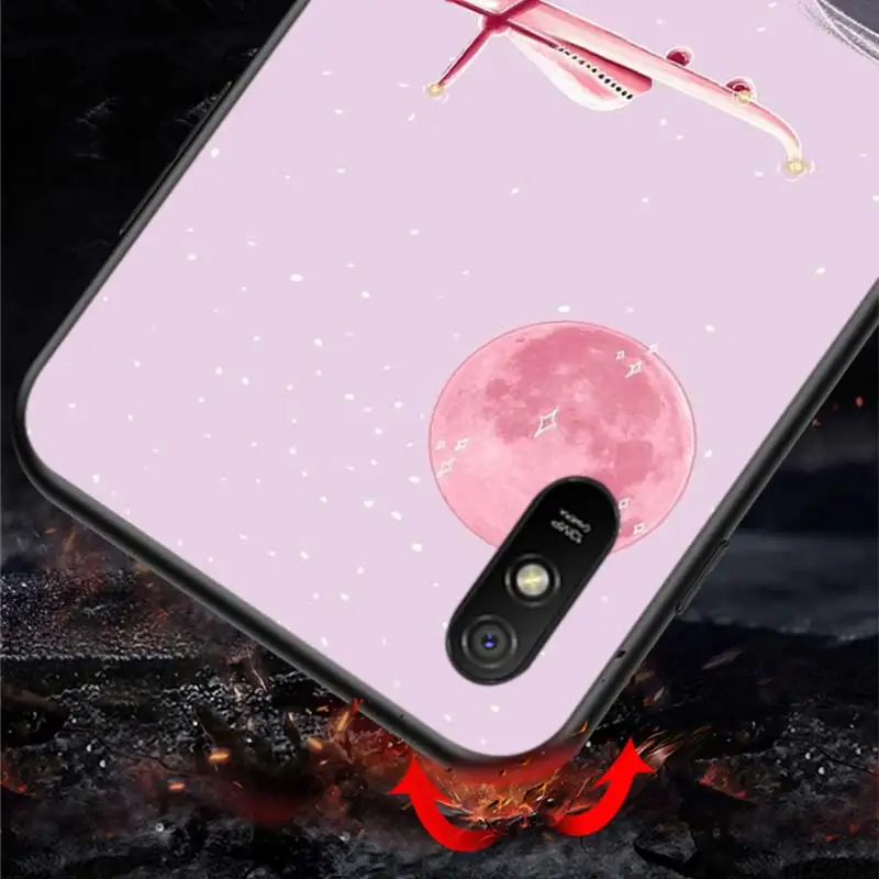 

World Map Travel For Xiaomi Redmi K30 Ultra 10X 9C 9A 9 Prime GO K20 8A 8 7A 7 S2 6A 6 5 4X Pro 5G Black Phone Case