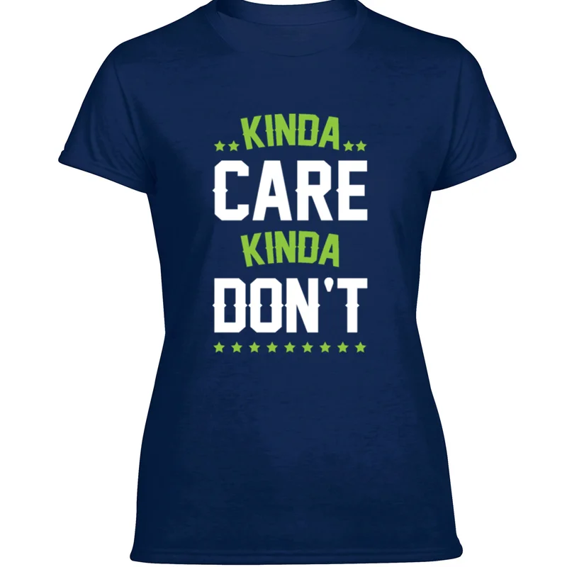 Crazy Kind Care Don't Mens футболка рубашка для отдыха мужская размера плюс S-5xl 100% хлопок