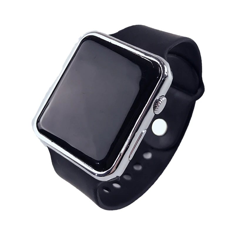 2019 новые модные мужские спортивные светодиодные часы цифровые силиконовые