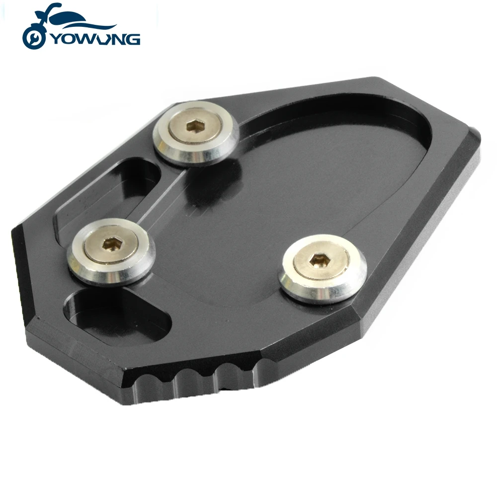 

Для Yamaha XJ6 /ABS 2009 2010 2011 2012 2013 2014 2015 ЧПУ подставки боковой подставка пластина Держатель увеличить расширение с XJ6 логотип