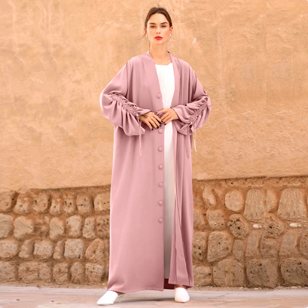 

Eid Mubarak Abaya Dubai Turkey Islam Muslim Fashion Robe Kimono Femme Musulmane Caftan Moroccan Kaftan Abayas For Women Cardigan
