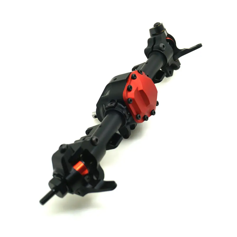 YEAHRUN Сплав передний задний мост Набор для RC автомобилей осевой SCX10 II 90046 90047 джип рок детали гусеничного трактора Модернизированный