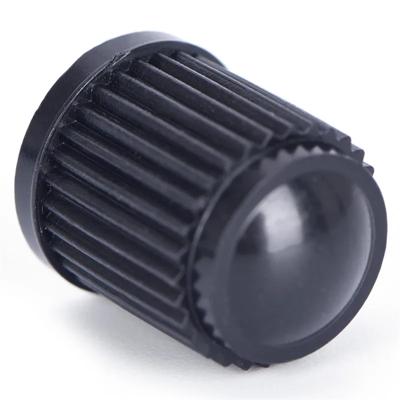 

Motorcycle Auto Wheel Tyre Valve Stem Caps Dust Cover Lid Black Plastic Truck Car Tire Air Wheel Valve Stem Cap 50Pcs/lot