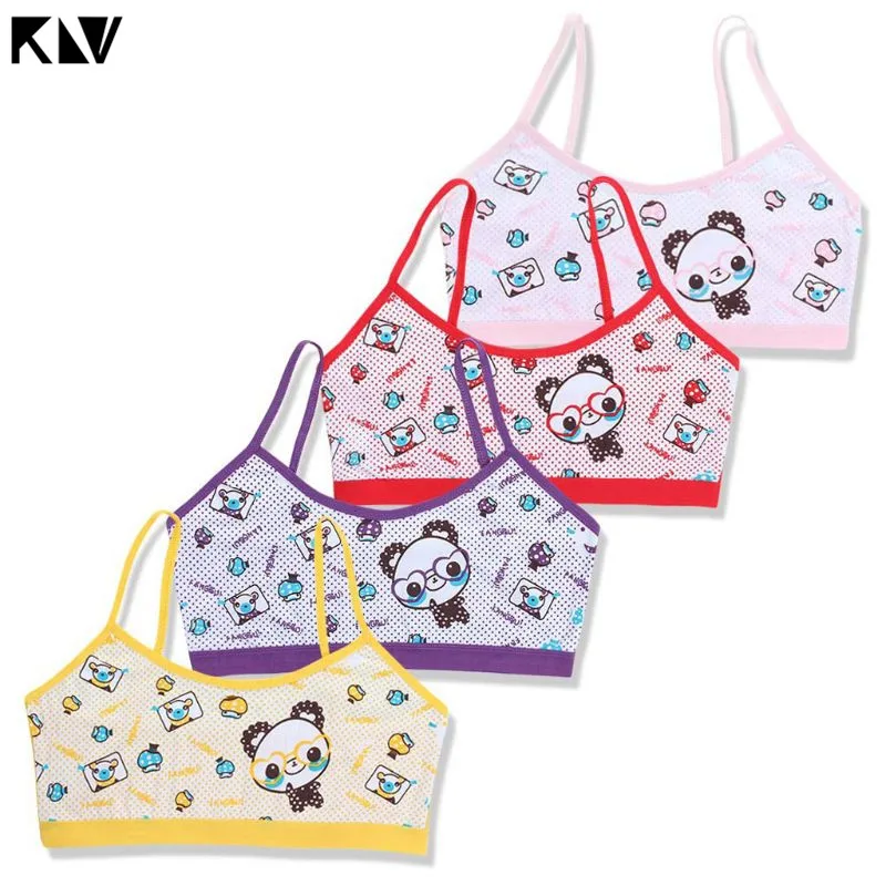 Спортивный бюстгальтер для девочек-подростков детское нижнее белье хлопковый