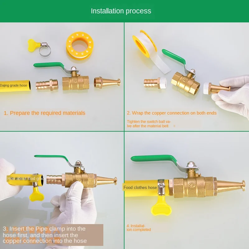 Соединитель шланга пожарной катушки переключатель головка пистолета с зубцами