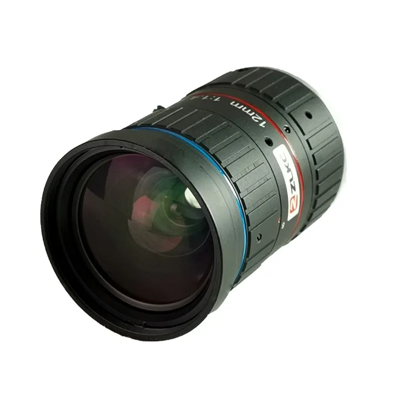 C Mount объектив 12 мм 8,0 мегапикселей " F1.4 его коррекция фиксированного фокусного расстояния линзы промышленные ip-камеры ручной диафрагмы HD cctv объектив
