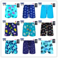 2021 swimwear brand brevilepullquin beach board shorts men turtles sportswear sexy hd printing mens bathing shorts free shipping