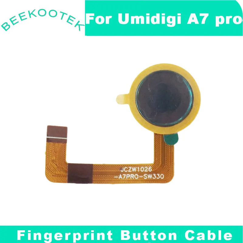 original new umidigi a7 pro fingerprint button sensor flex cable for umidigi a7 pro mobile phone free global shipping