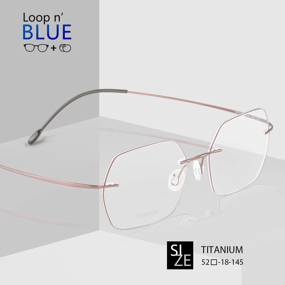 Мужская оправа из чистого титана винтажные круглые очки Классические оптические