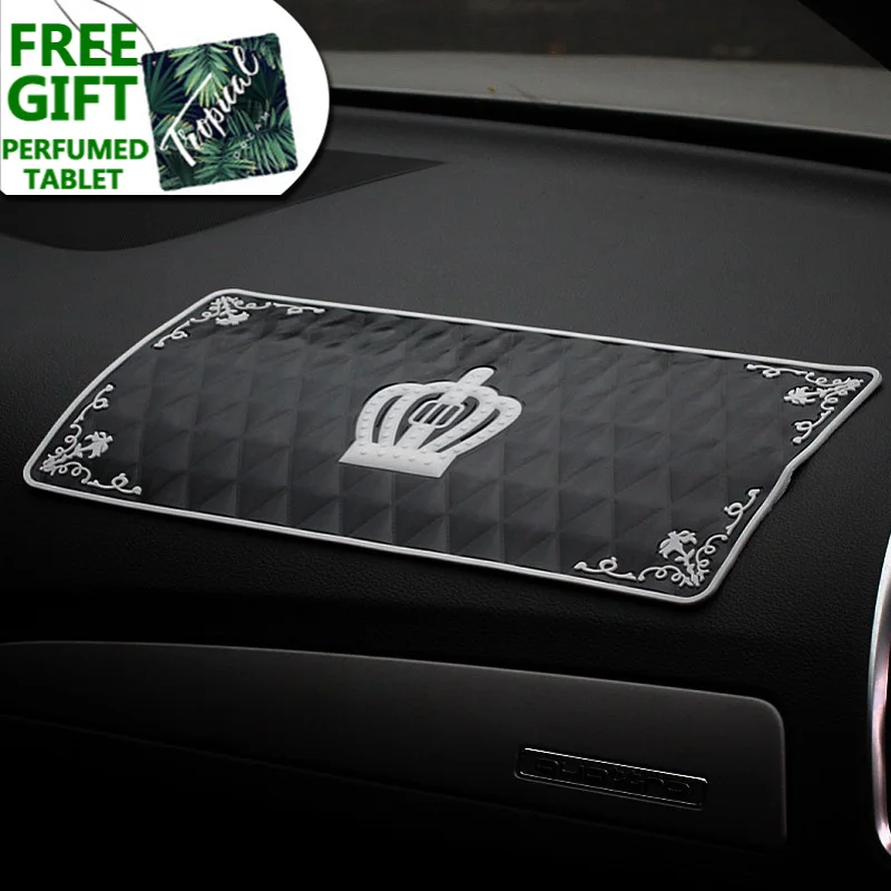 

1PCS 30x15cm Cool Anti-Slip Mat for Mobile Phone mp4 Pad GPS Crown Anti Slip Car Sticky Silicone Gel Dashboard Sticky Pad