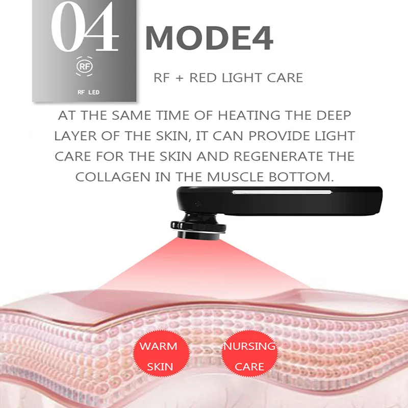 Устройство для ухода за кожей лица радиочастотный микротоковый мини Hifu удаление