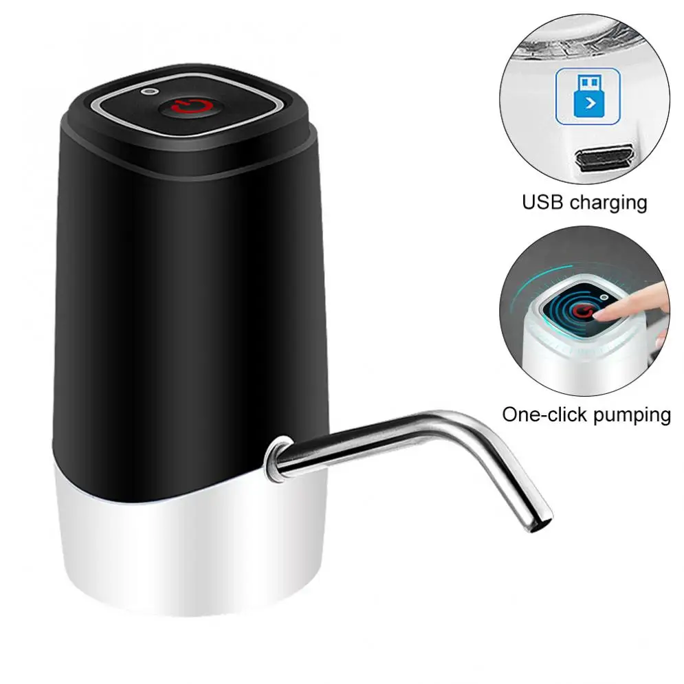 Портативный Мини кнопочный беспроводной Электрический диспенсер водяной насос
