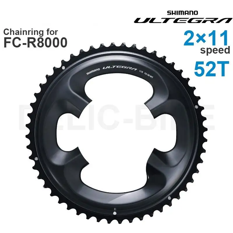 SHIMANO ULTEGRA R8000 2x11v Chainring 46T 50T 52T 53T 34T 36T 39T для кривошипа FC-R8000 2x11 speed P.C.D. Оригинальные