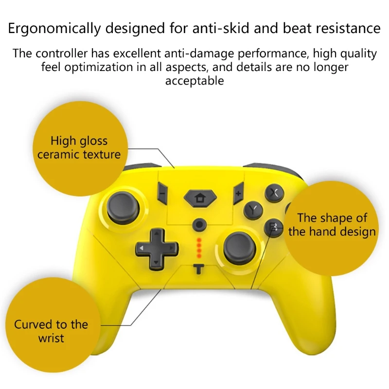 Wireless Gamepad Controller Joystick 6-axis Somatosensory for Switch/Switch OLED X6HB | Электроника