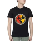 Камуфляжная футболка с круглым вырезом и надписью end of the world