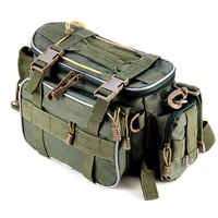 ppgun multifunctional waterproof fishing bag outdoor sports waist pack fishing lures gear storage bag single crossbody bags
