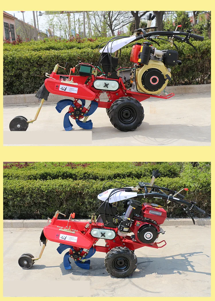 Многофункциональный небольшой дизельный роторный культиватор