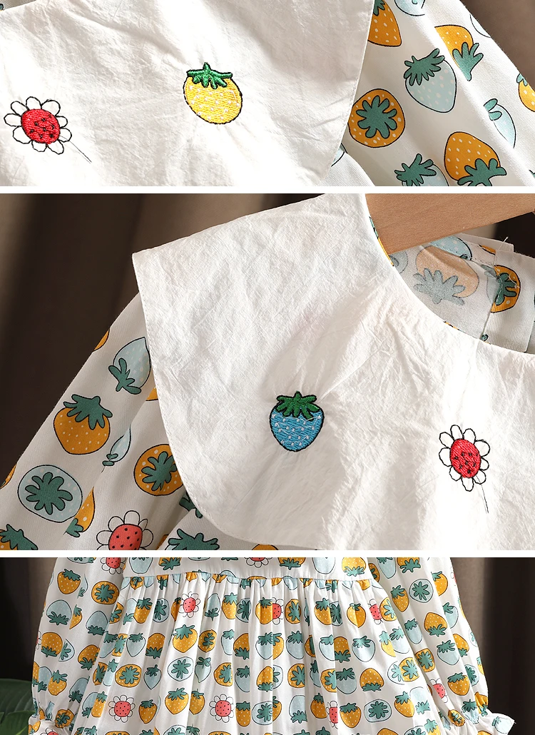 Платье-пачка с длинным рукавом и принтом на 1 год | Детская одежда обувь