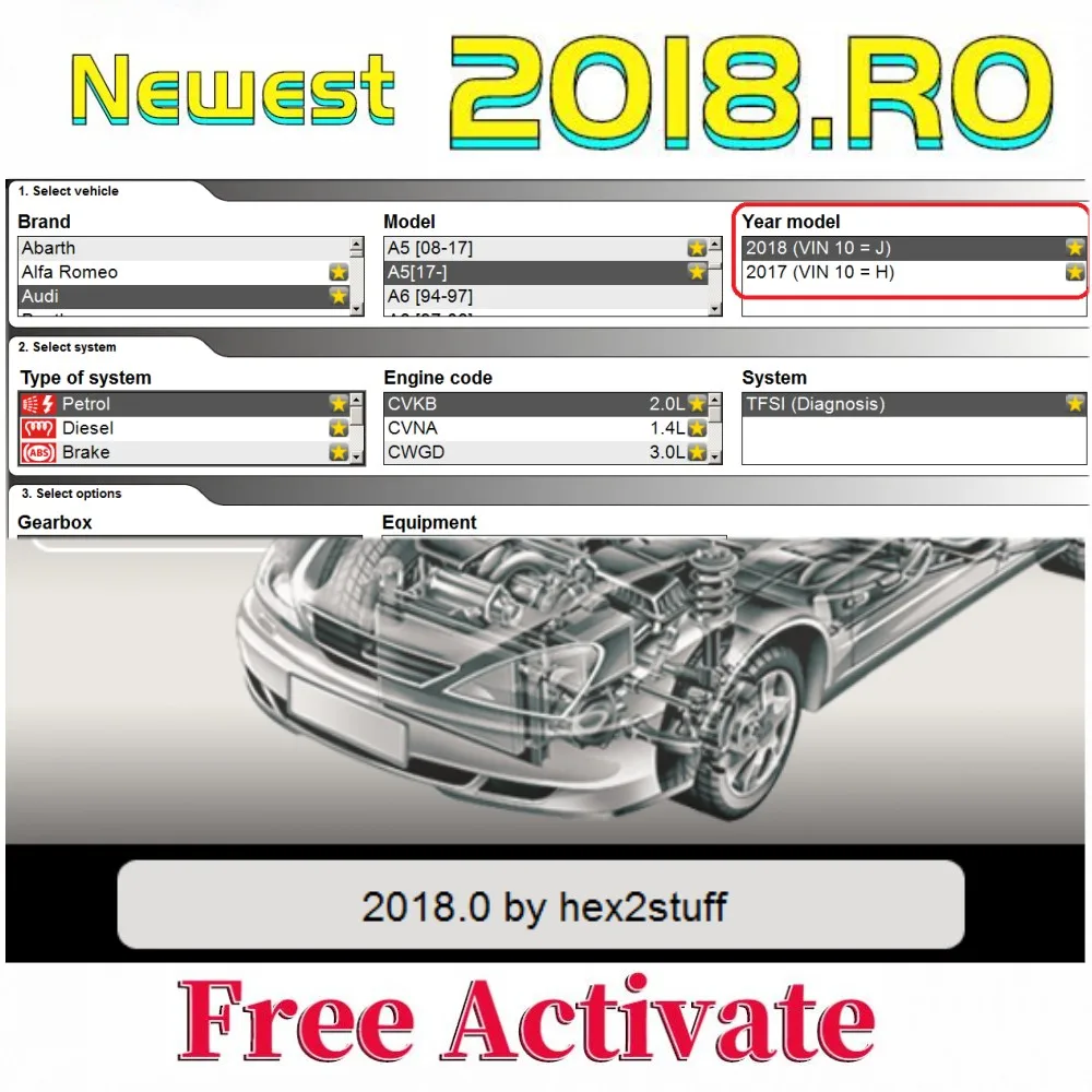 Новое программное обеспечение wow cdp vd ds150e V5.00.12 /2018.R0 Многоязычное + генератор