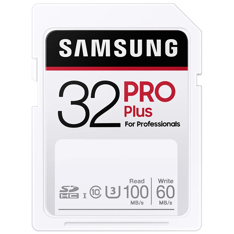 Карта памяти SAMSUNG SD Card Pro Plus 128 ГБ 32 64 256 класс 10 U3 для видеокамеры 1080p 3D 4K SDXC |
