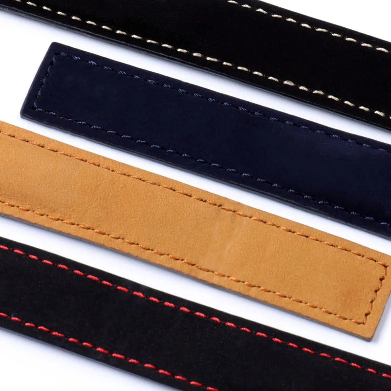 Ремешок из нубука для наручных часов браслет с застежкой 20 мм цвет